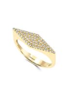 Effy 14k Yellow Gold Diamond Ring