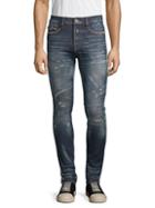 Cult Of Individuality Super Skinny-fit Distressed Jeans