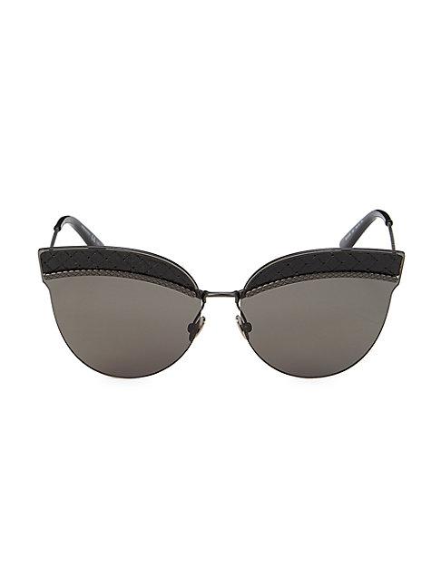 Bottega Veneta 64mm Cat Eye Sunglasses