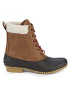 Tommy Hilfiger Russels Faux Shearling-trim Ankle Boots