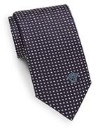 Versace Collection Square-print Silk Tie