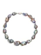 Tara Pearls 13mm Dyed Baroque Freshwater Pearl Sterling Silver Necklace