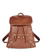 Balenciaga Giant Traveller Leather Backpack