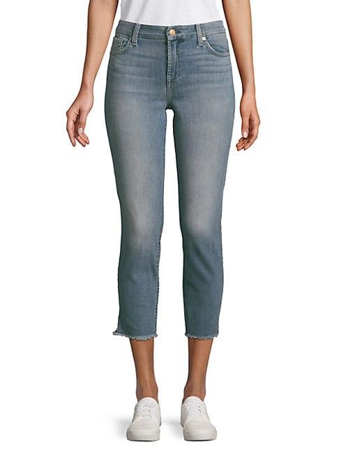 7 For All Mankind Kimmie Cropped Jeans