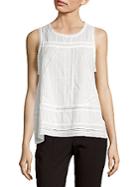 Zadig & Voltaire Tani Embroidered Cotton Top