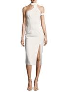 Finders Keepers Solid Asymmetric Dress