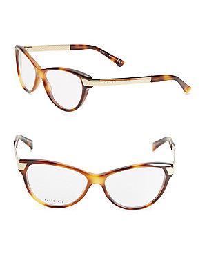 Gucci 51mm Cat's-eye Optical Glasses