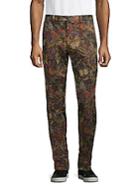 Valentino Butterfly-print Cotton Pants