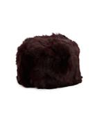 Adrienne Landau Rabbit Fur Cossack Hat