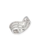 Adriana Orsini Sterling Silver Armour Ring