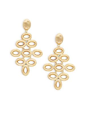 Marco Bicego 18k Yellow Gold Link Chandelier Earrings