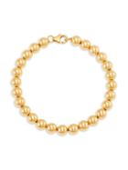 Saks Fifth Avenue 14k Yellow Gold Bead Bracelet