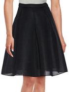Saks Fifth Avenue Red Knitted A-line Skirt