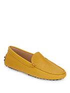 Tod's Textured Leather Loafers