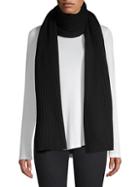 Cashmere Saks Fifth Avenue Collection Cashmere Ribbed Scarf