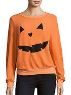 Wildfox Pumpkin Love Long Sleeve Pullover
