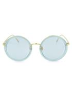 Linda Farrow 51mm Core Round Sunglasses
