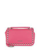 Love Moschino Faux Leather Studded Crossbody Bag