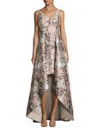 Aidan Mattox Floral Printed Gown