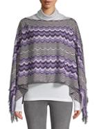 Missoni Knitted Pullover Poncho