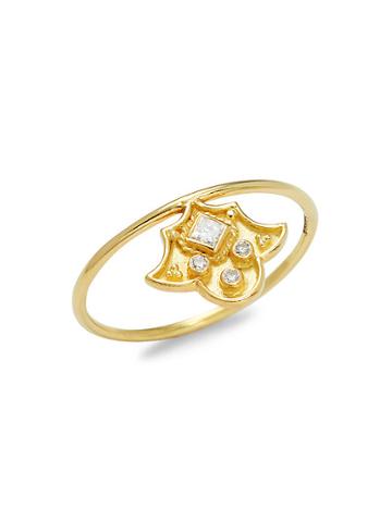 Legend Amrapali Heritage 18k Yellow Gold & Diamond Ring