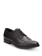 Bacco Bucci Burnished Leather Lace-up Oxfords