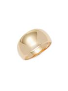 Saks Fifth Avenue 14k Yellow Gold Wide Band Ring