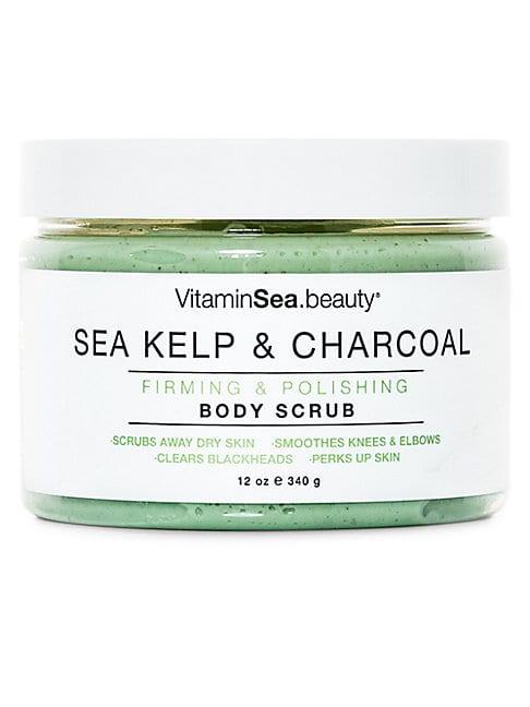 Vitamin Sea Beauty Vitaminsea. Beauty Sea Kelp & Charcoal Firming & Polishing Body Scrub/12 Oz.