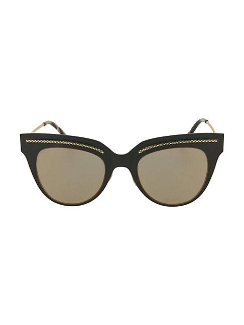 Bottega Veneta 50mm Cat Eye Core Sunglasses