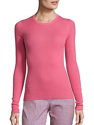 Michael Kors Long Sleeve Cashmere Pullover