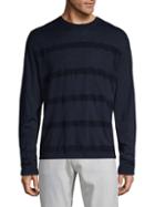 Giorgio Armani Chevron Long-sleeve Sweater