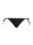 Versace Logo-trim String Bikini Bottoms
