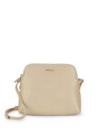 Furla Pebbled Leather Crossbody Bag With Pouches