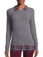 Joie Zaan F Cashmere Layered Sweater