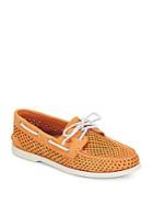 Sperry A-o 2-eye Perforated Leather Boat Shoes