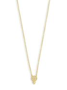 Freida Rothman Classic Cubic Zirconia And Sterling Silver Bindhi Drop Necklace