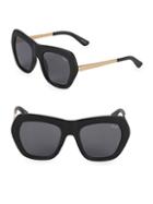 Quay Australia Common Love 50mm Oversized Sunglasses