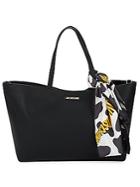 Love Moschino Scarf-accented Tote