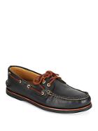 Sperry Gold A/o Leather Boat Shoes