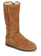 Ugg Australia Abree Shearling-lined Tall Suede Boots