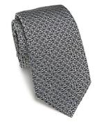 Giorgio Armani Circle & Square Silk Tie