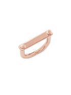Miansai Tension 18k Rose Gold-plated Ring