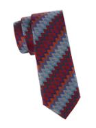Missoni Zig-zag Stripe Silk Tie