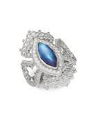 Armenta New World Multi-stone And Sterling Silver Ring