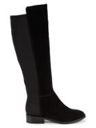 Saks Fifth Avenue Harrah Mixed-media Tall Boots
