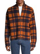 Zadig & Voltaire Plaid Long-sleeve Sweater
