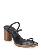 Helmut Lang Strappy Leather High-heel Sandals