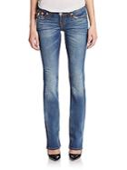 True Religion Distressed Bootcut Jeans