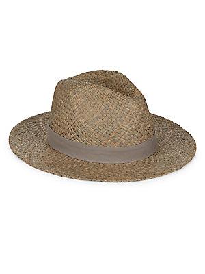 Marcus Adler Raffia Fedora Hat