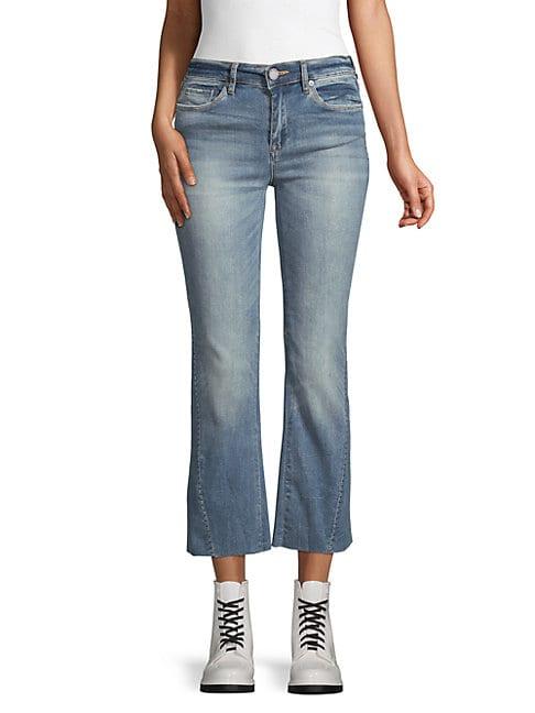 Blank Nyc Cropped Flare Jeans